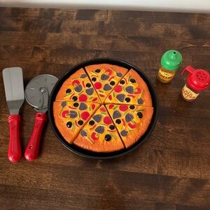 Vintage Pizza Party Play Set!
